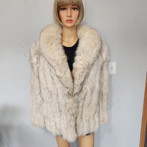 #738 Fox fur coat